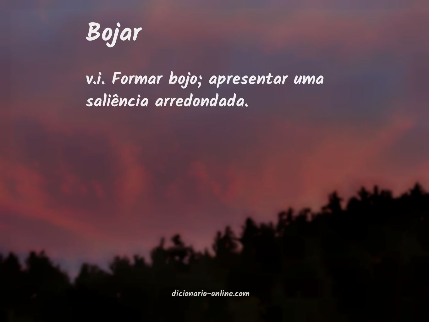 Significado de bojar