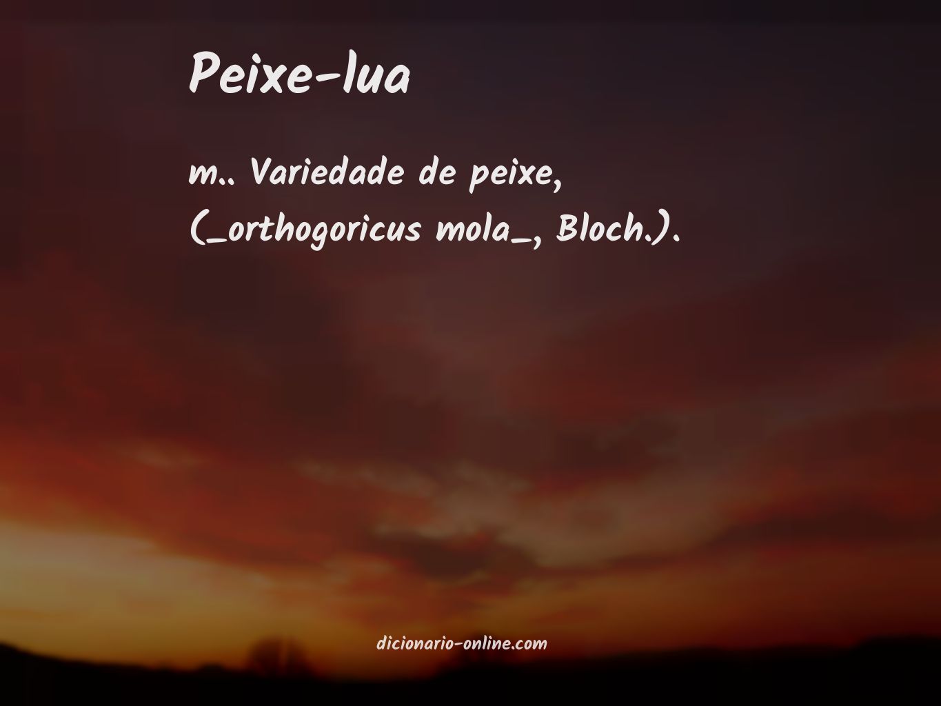 Significado de peixe-lua