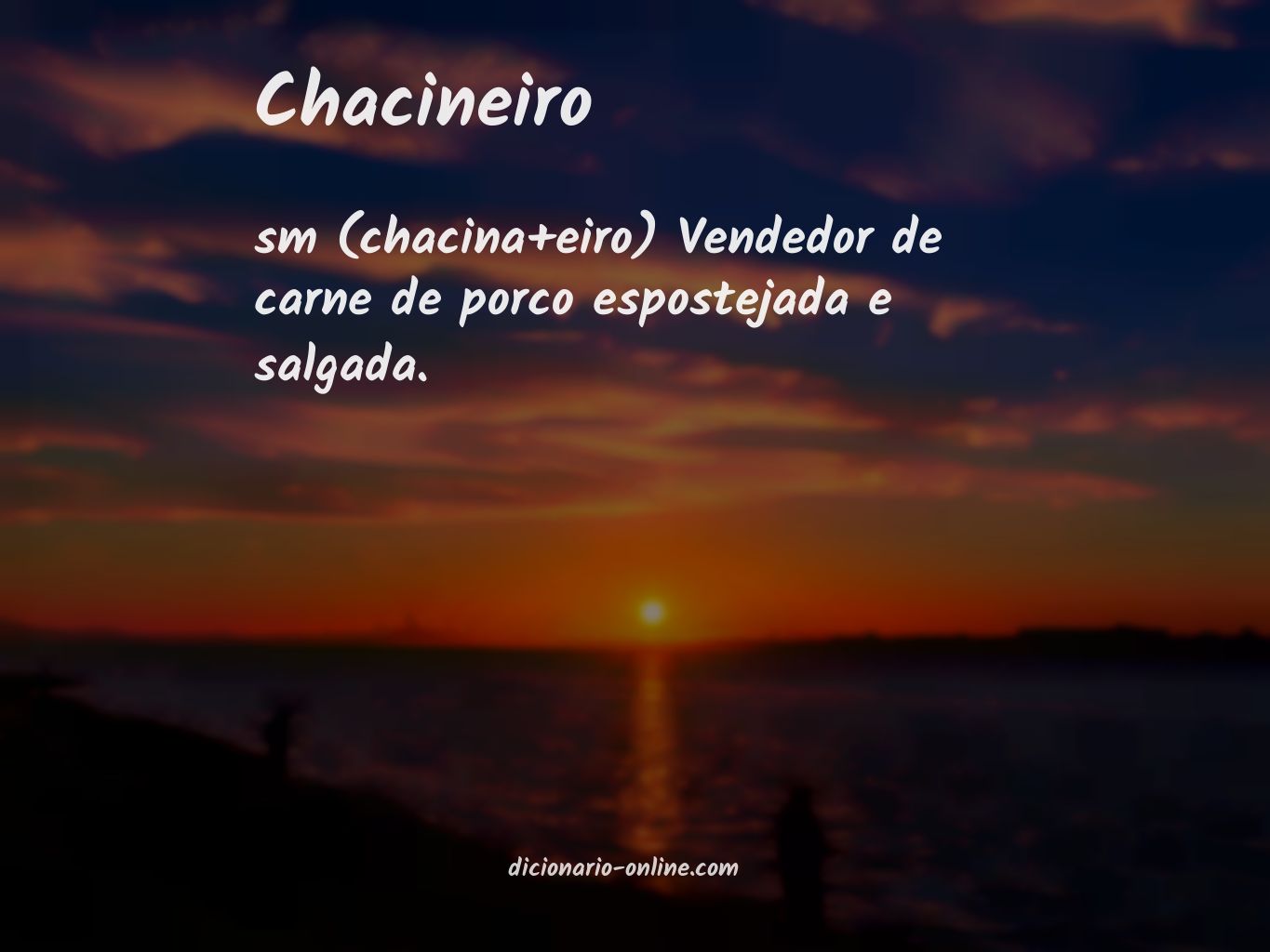 Significado de chacineiro