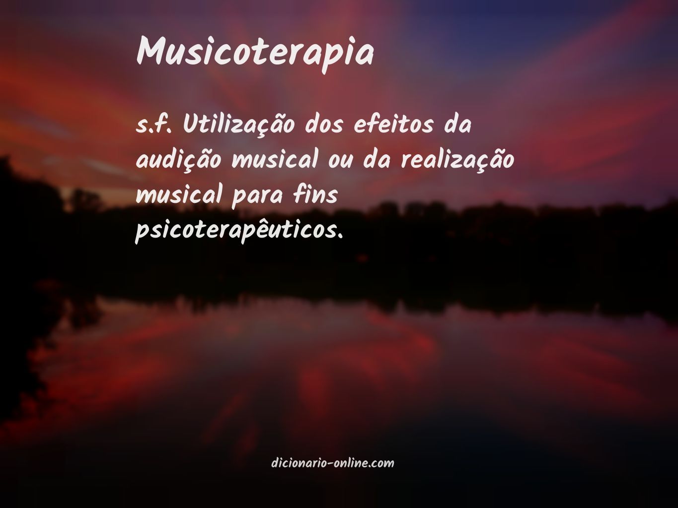 Significado de musicoterapia