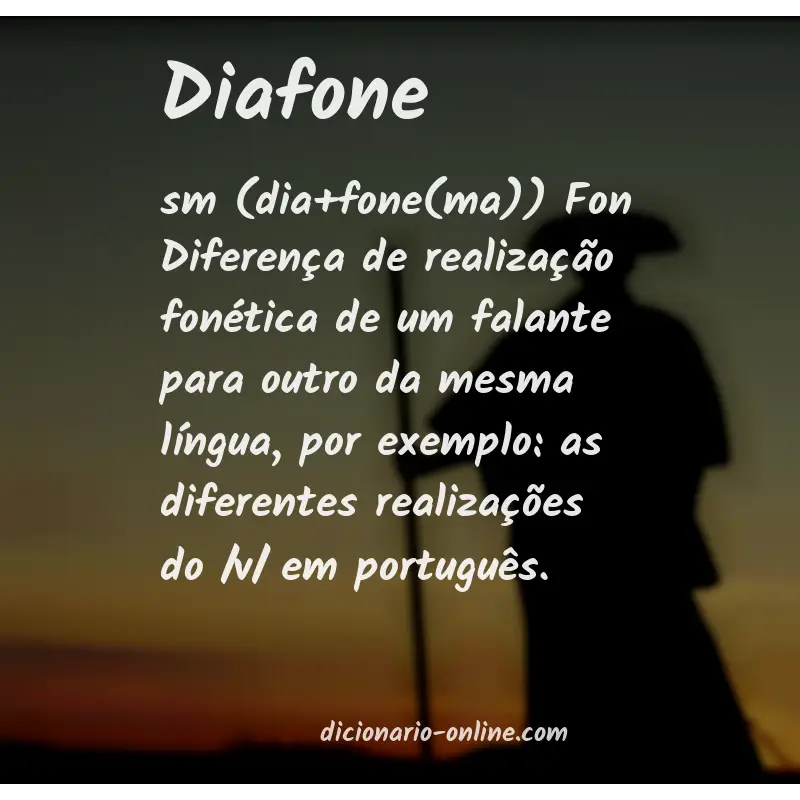 Significado de diafone