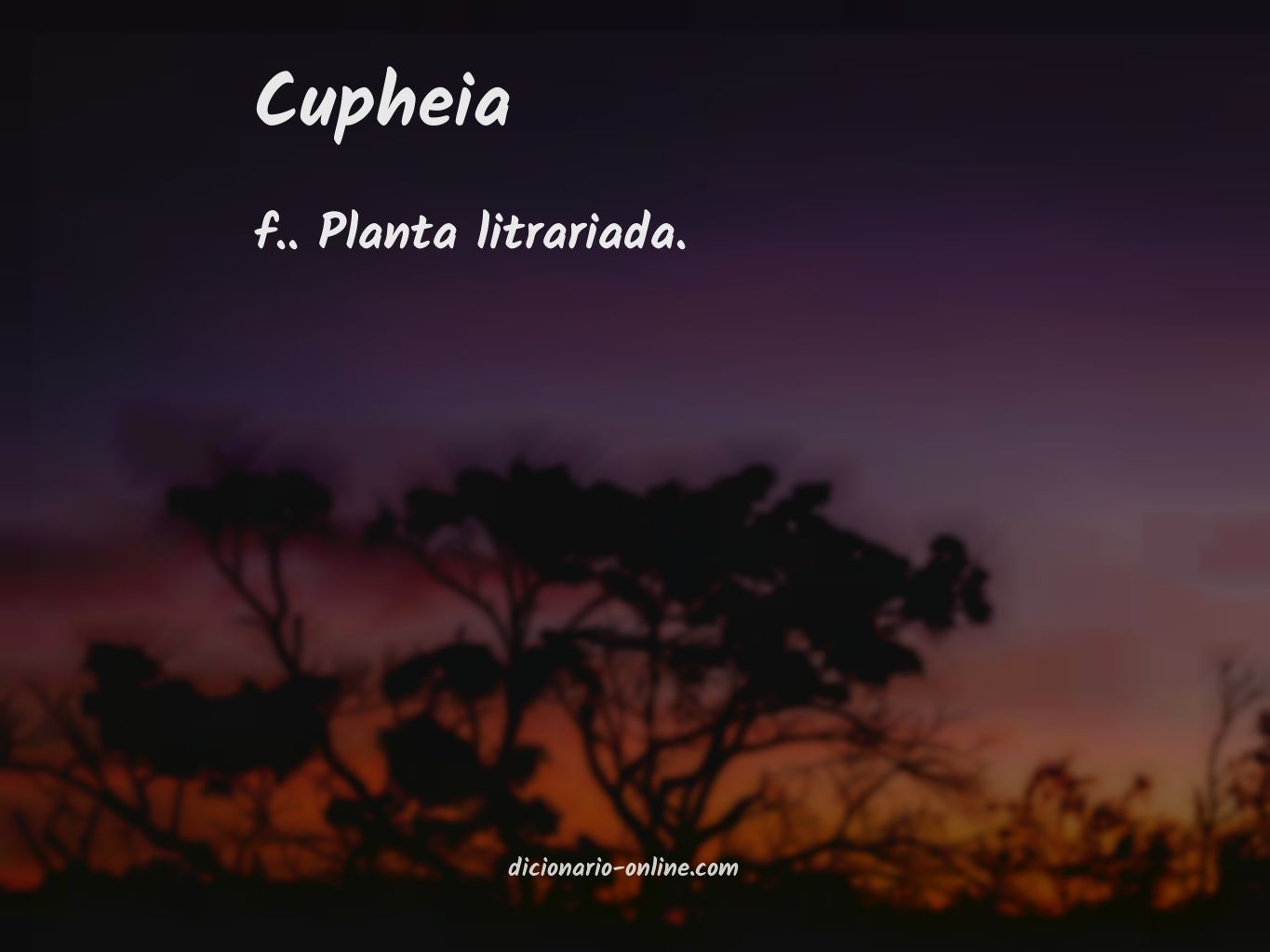 Significado de cupheia