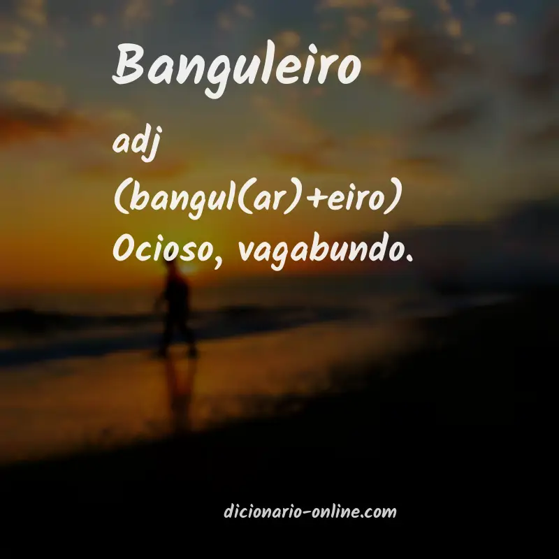 Significado de banguleiro