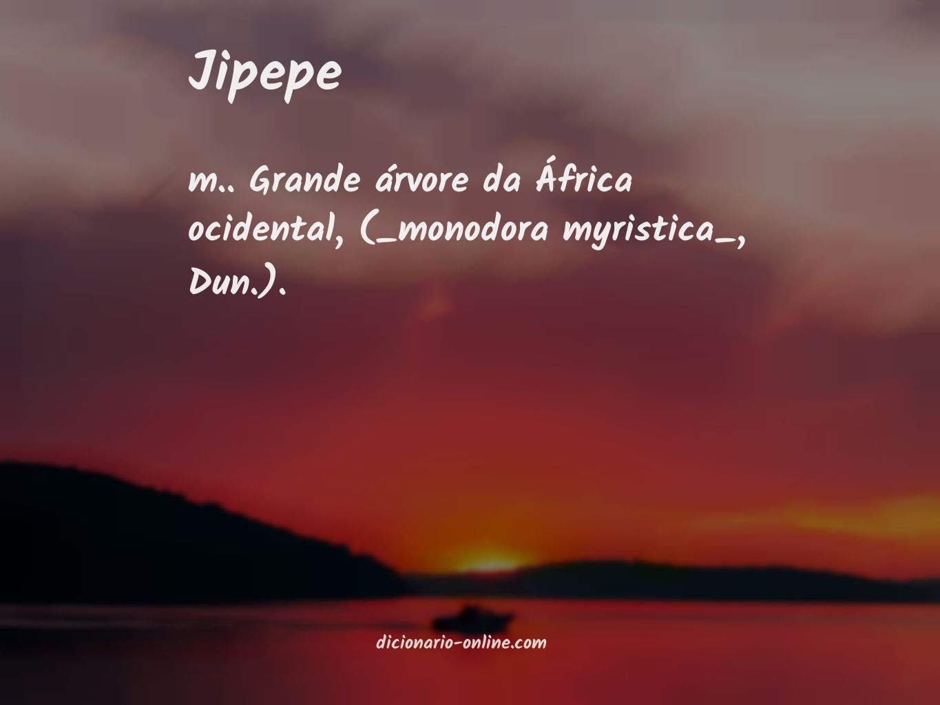 Significado de jipepe