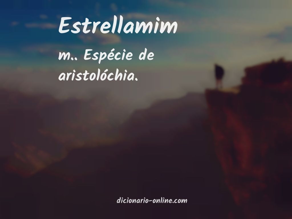 Significado de estrellamim