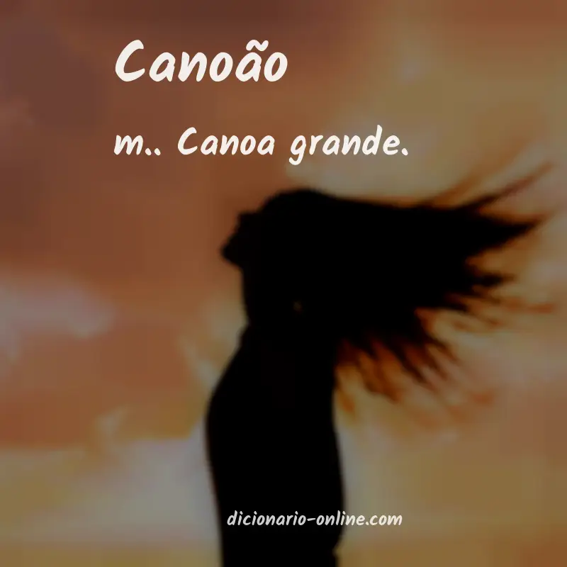 Significado de canoão