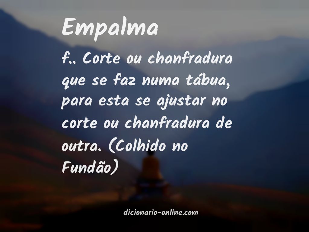 Significado de empalma