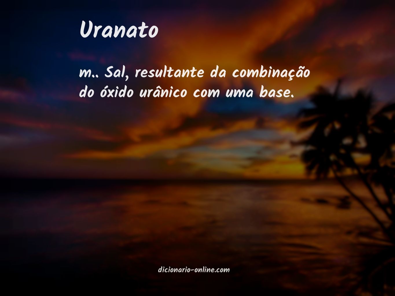 Significado de uranato