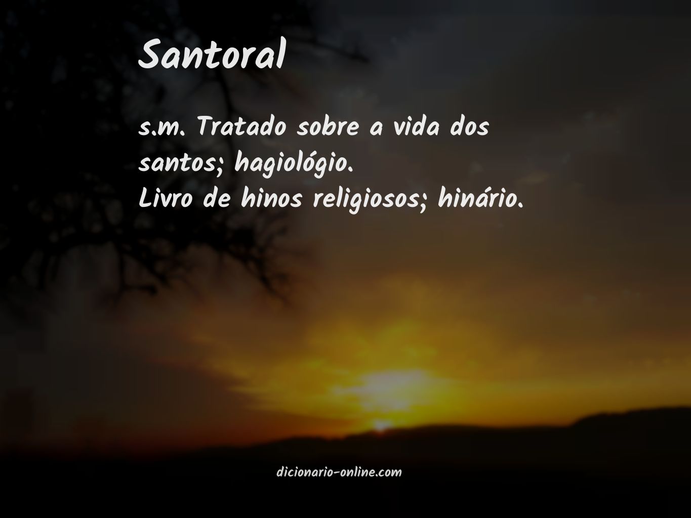 Significado de santoral