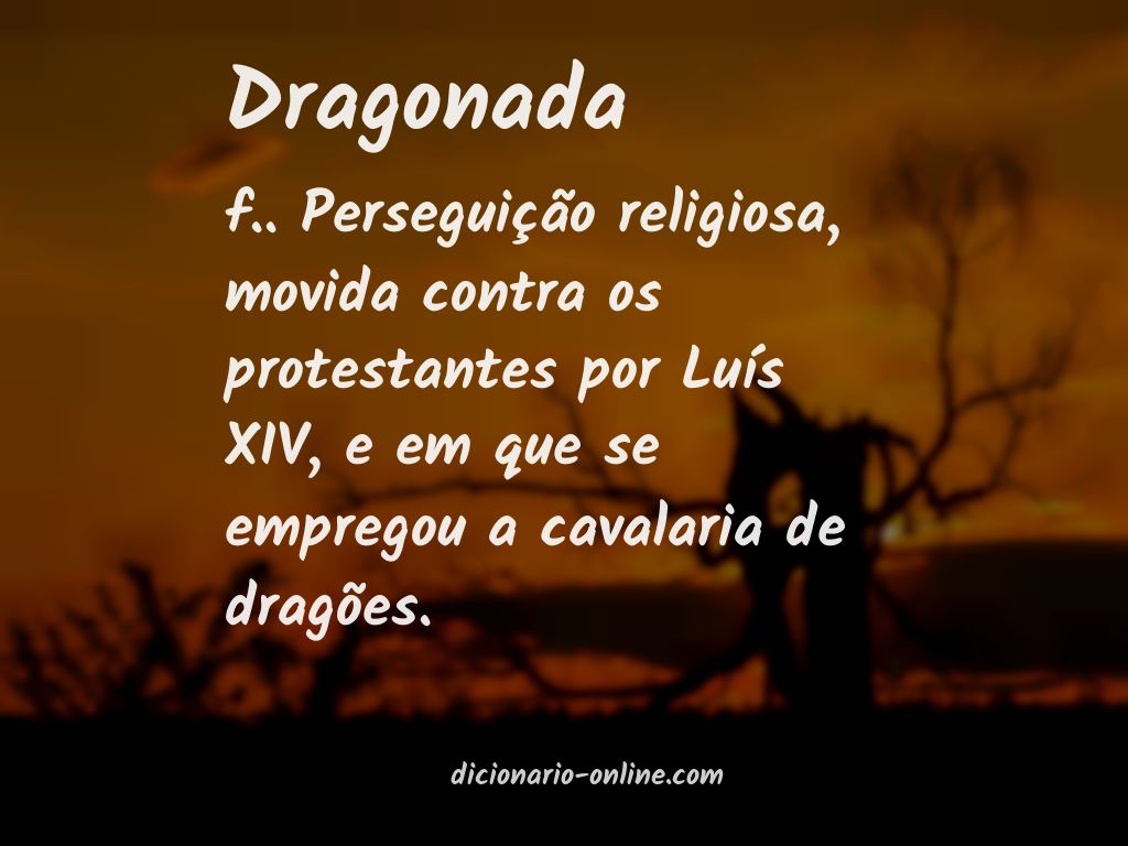 Significado de dragonada