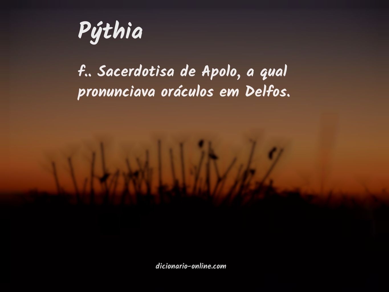 Significado de pýthia