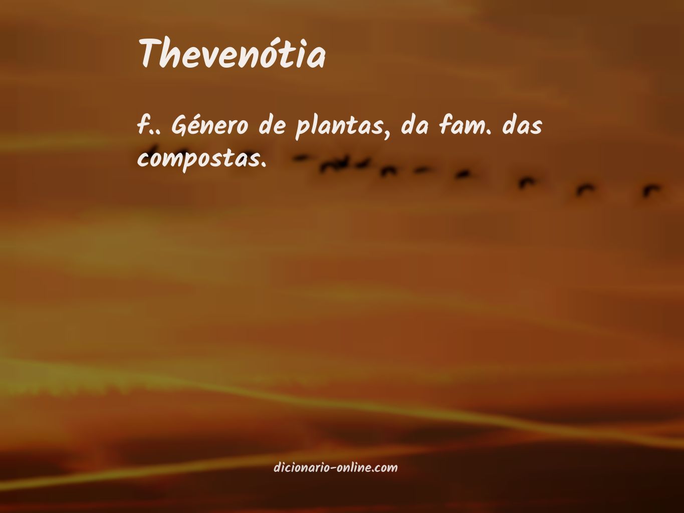 Significado de thevenótia