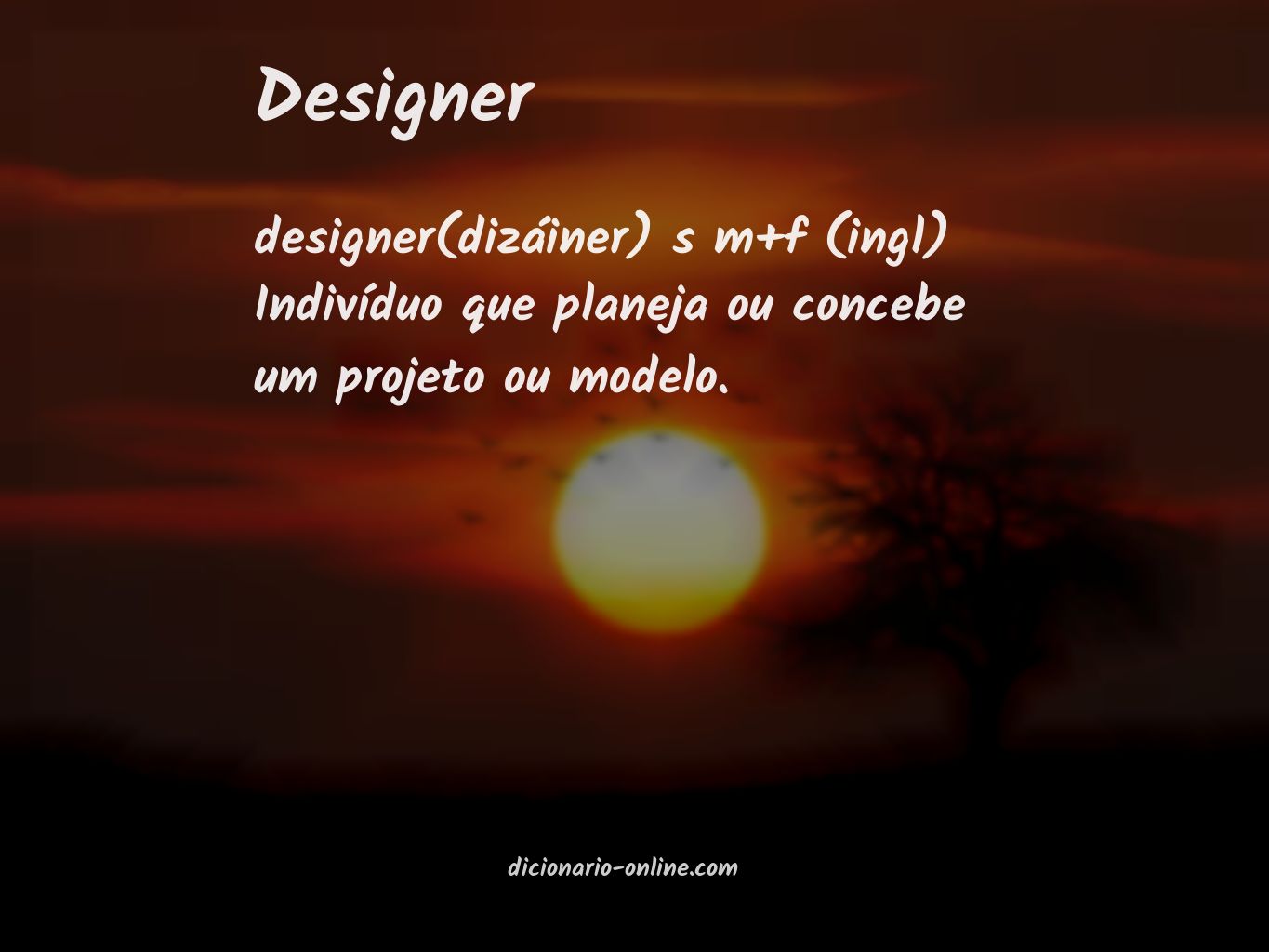 Significado de designer