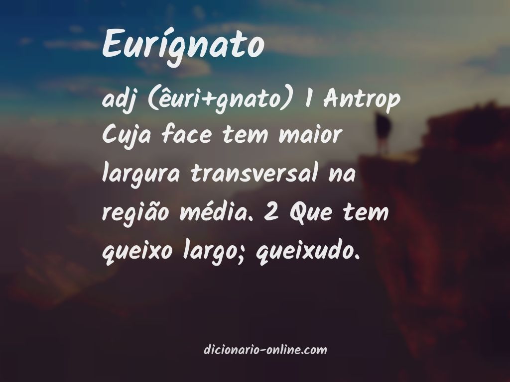 Significado de eurígnato