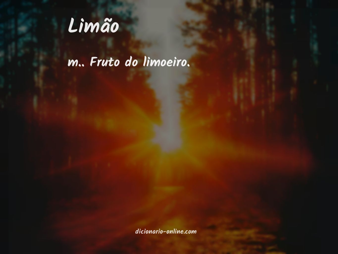 Significado de limão