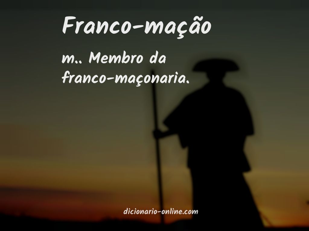 Significado de franco-mação