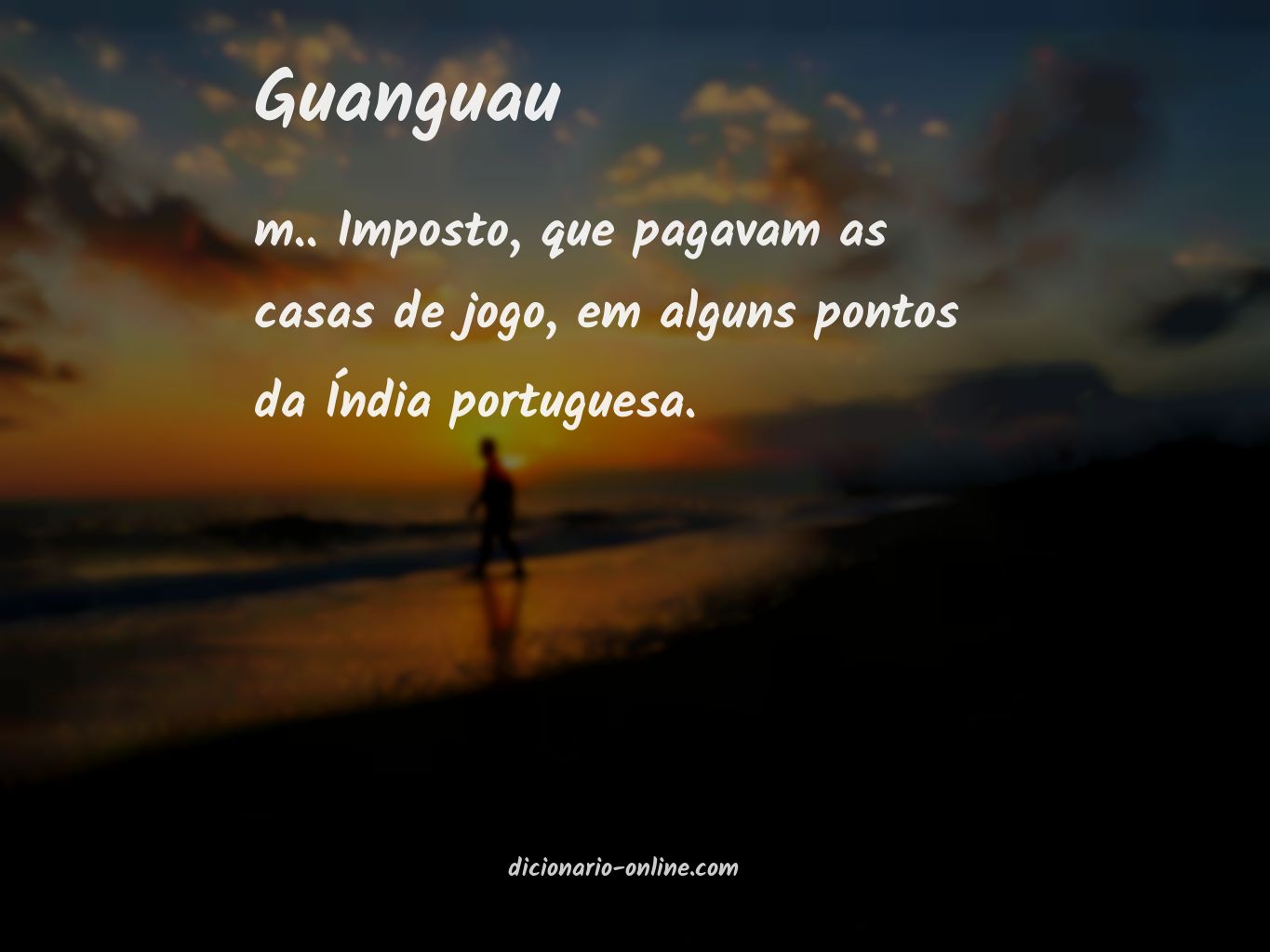 Significado de guanguau