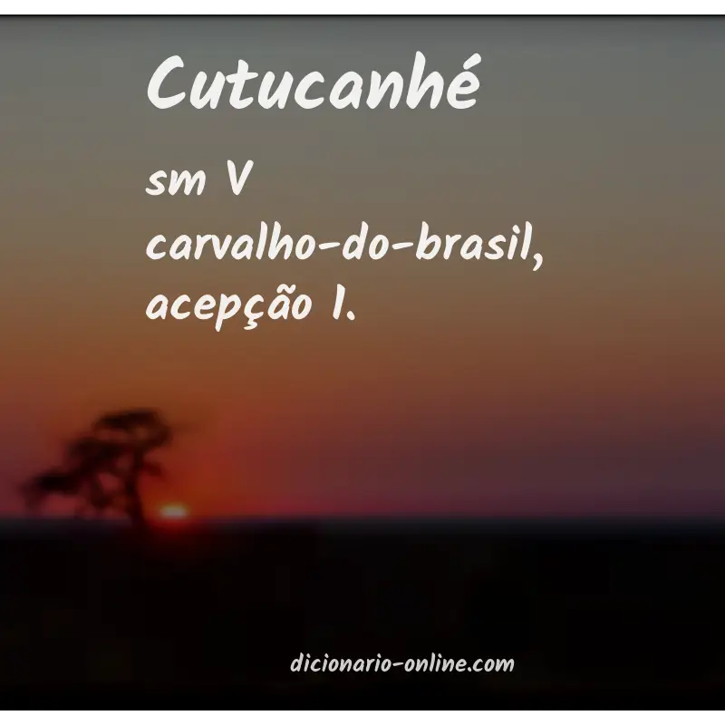 Significado de cutucanhé