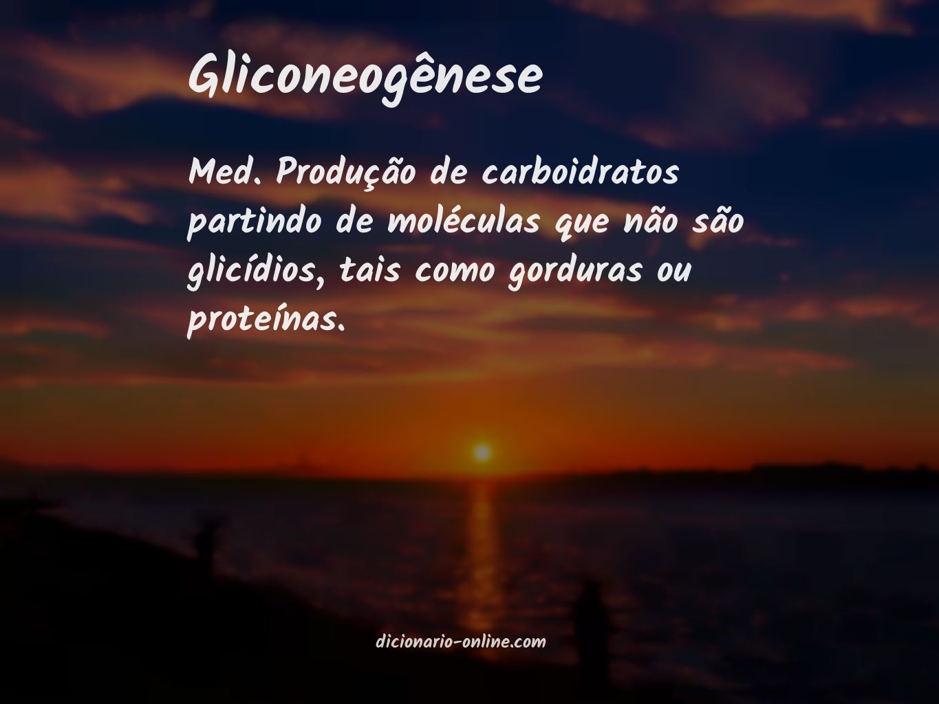 Significado de gliconeogênese