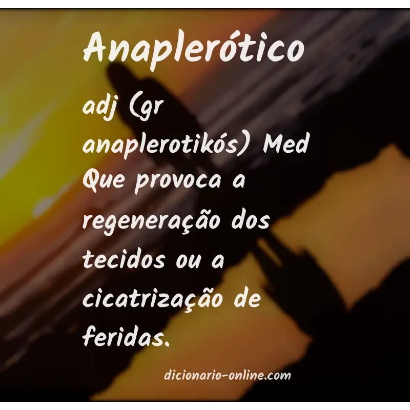 Significado de anaplerótico