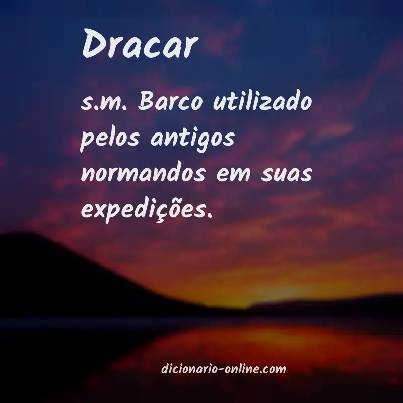 Significado de dracar