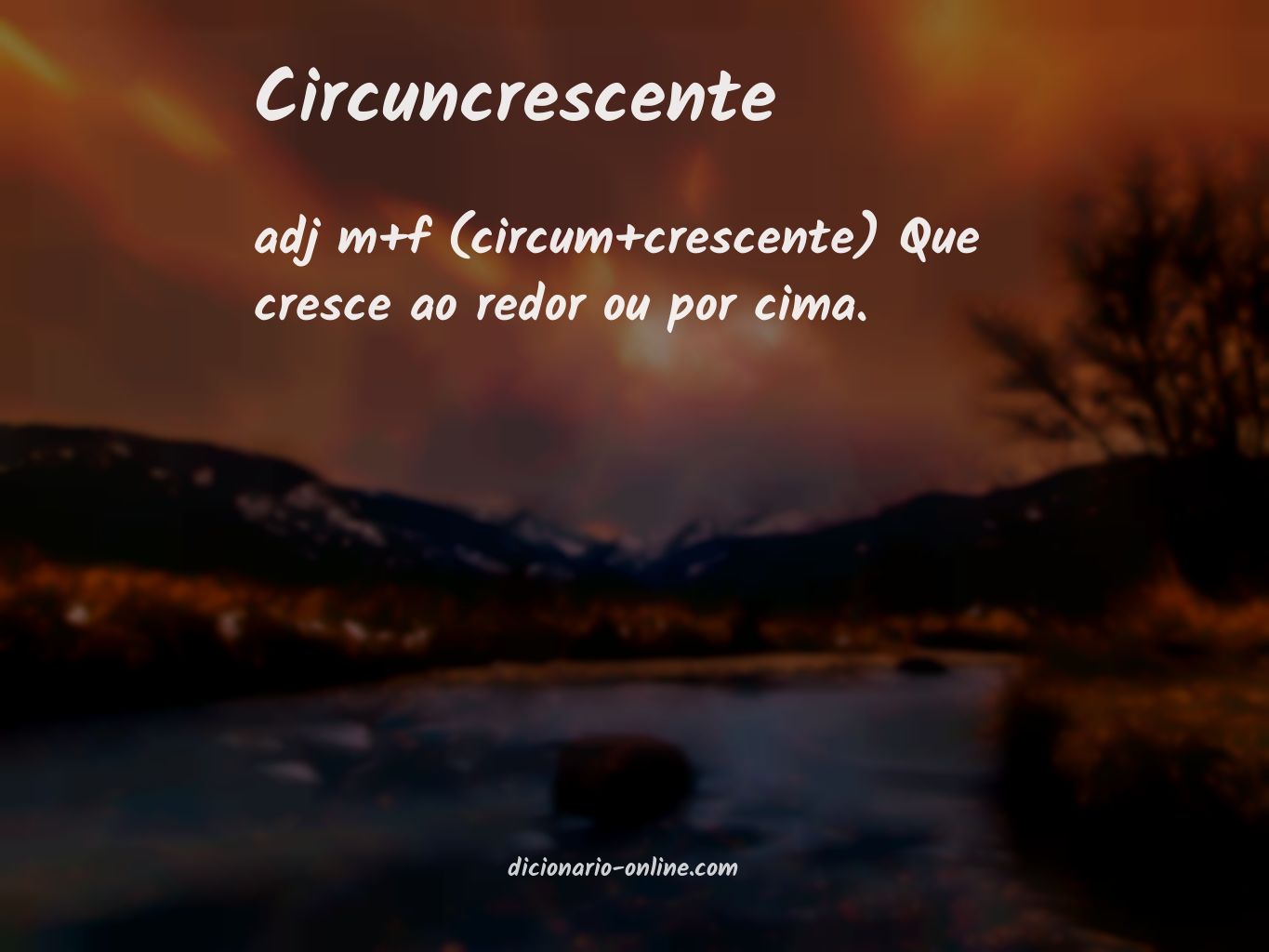 Significado de circuncrescente