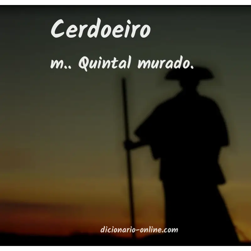 Significado de cerdoeiro