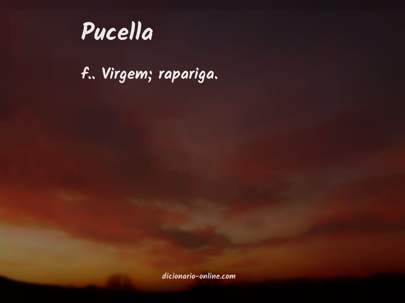 Significado de pucella