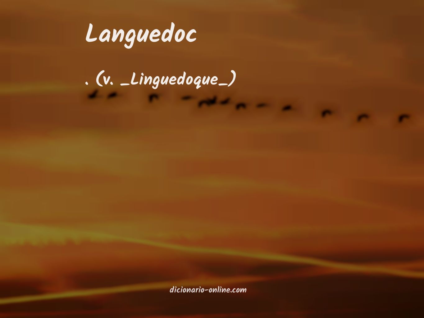 Significado de languedoc
