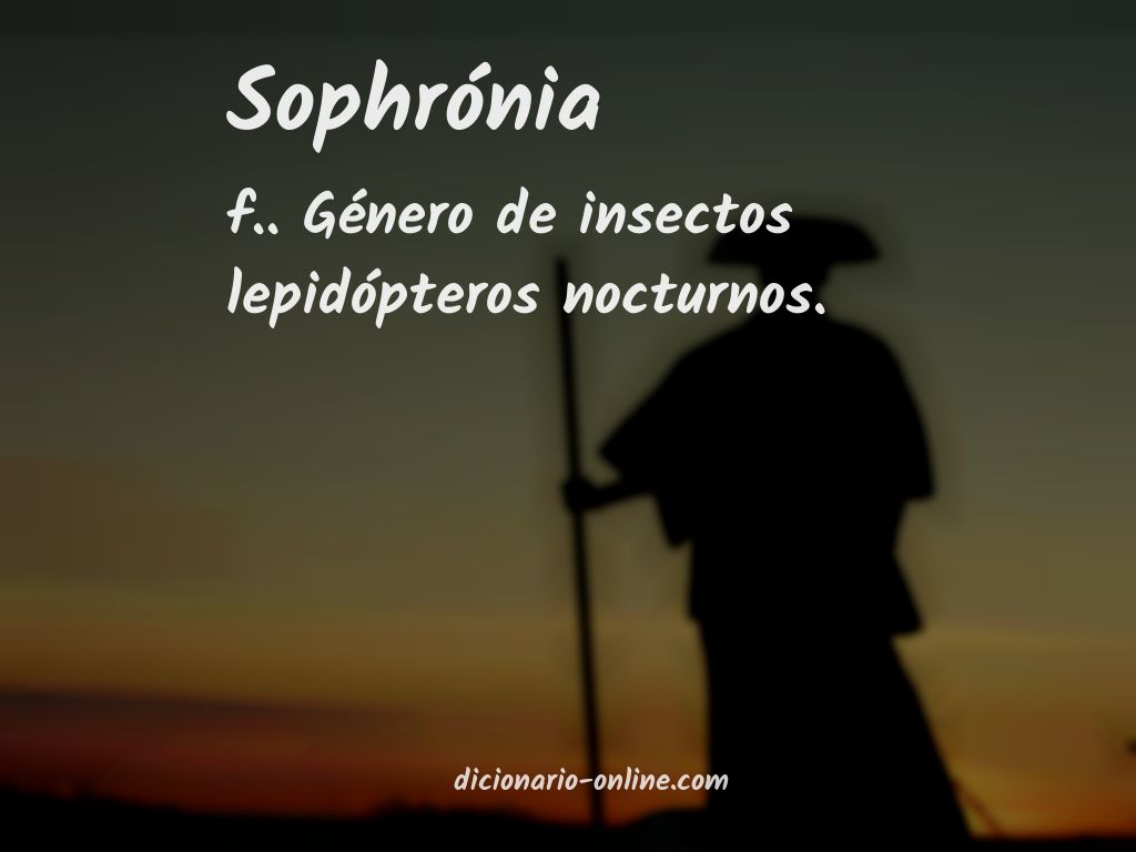 Significado de sophrónia