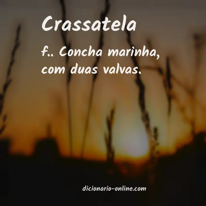 Significado de crassatela