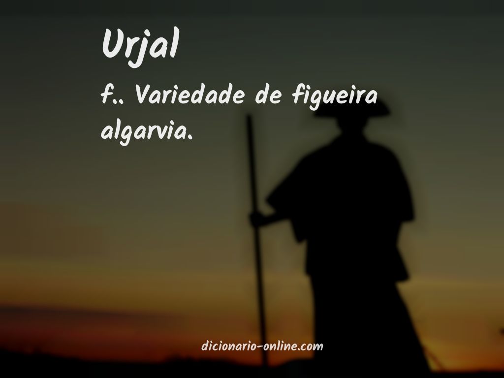 Significado de urjal