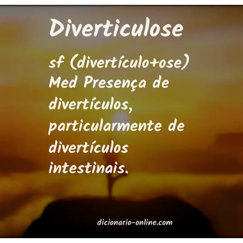 Significado de diverticulose