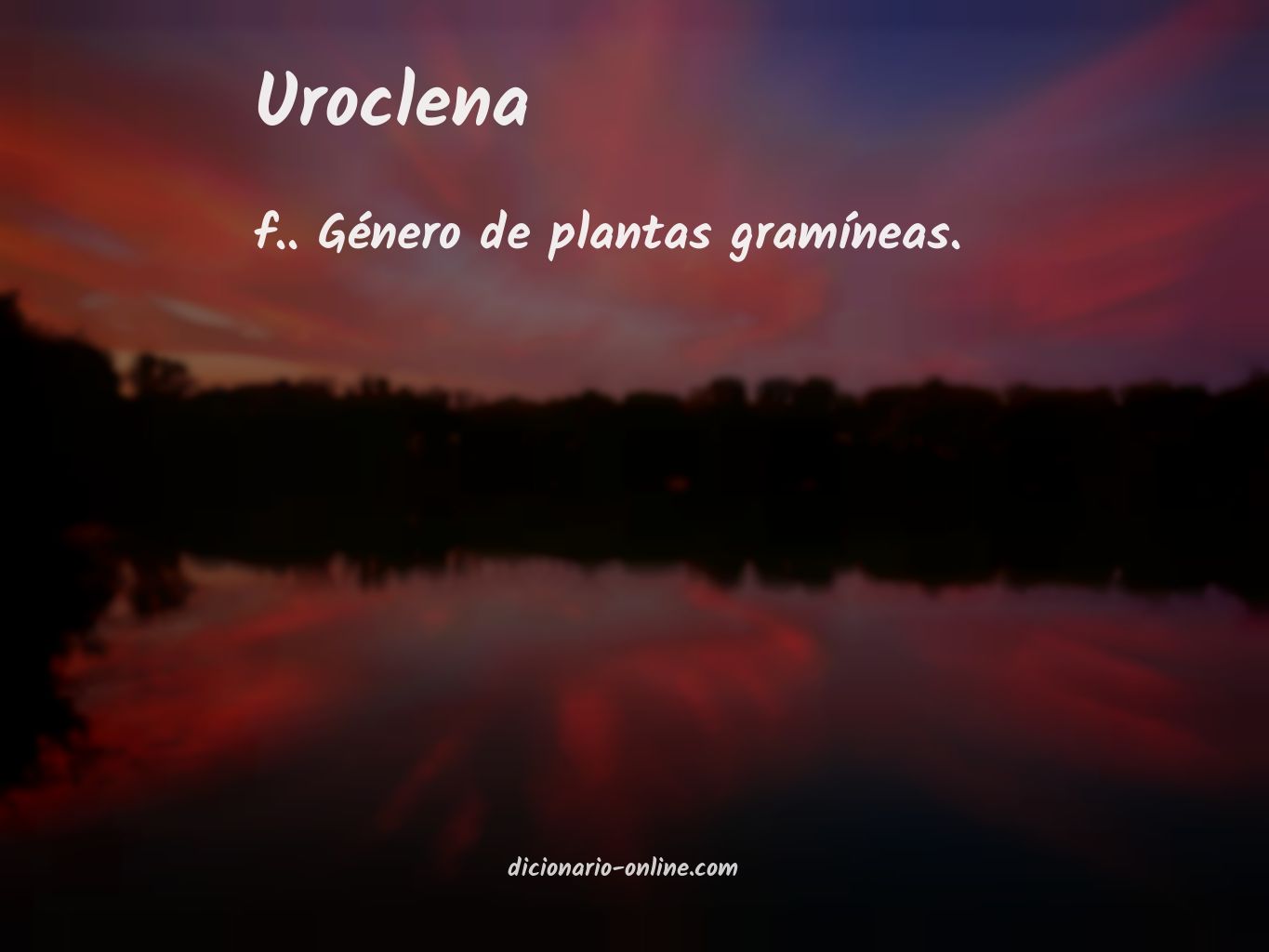 Significado de uroclena