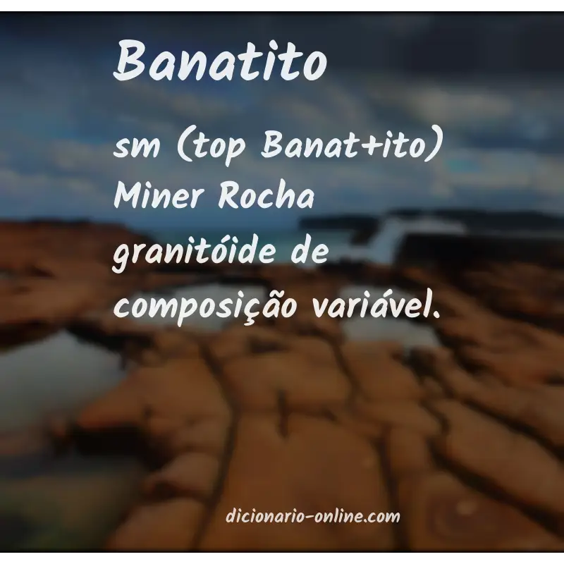 Significado de banatito