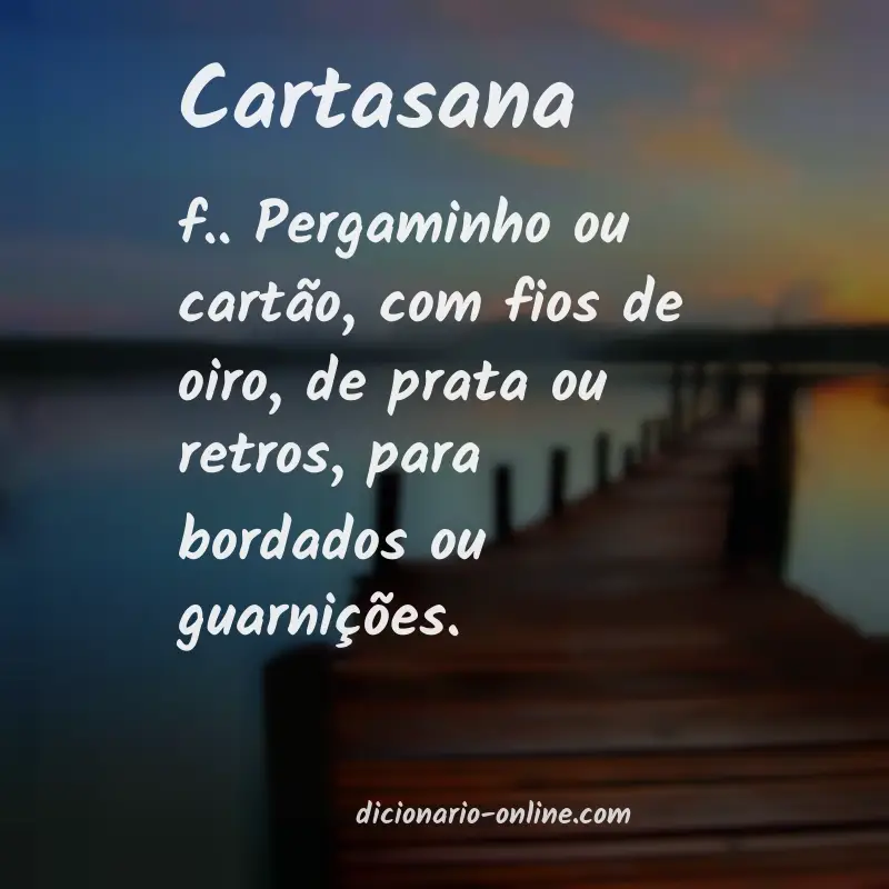 Significado de cartasana