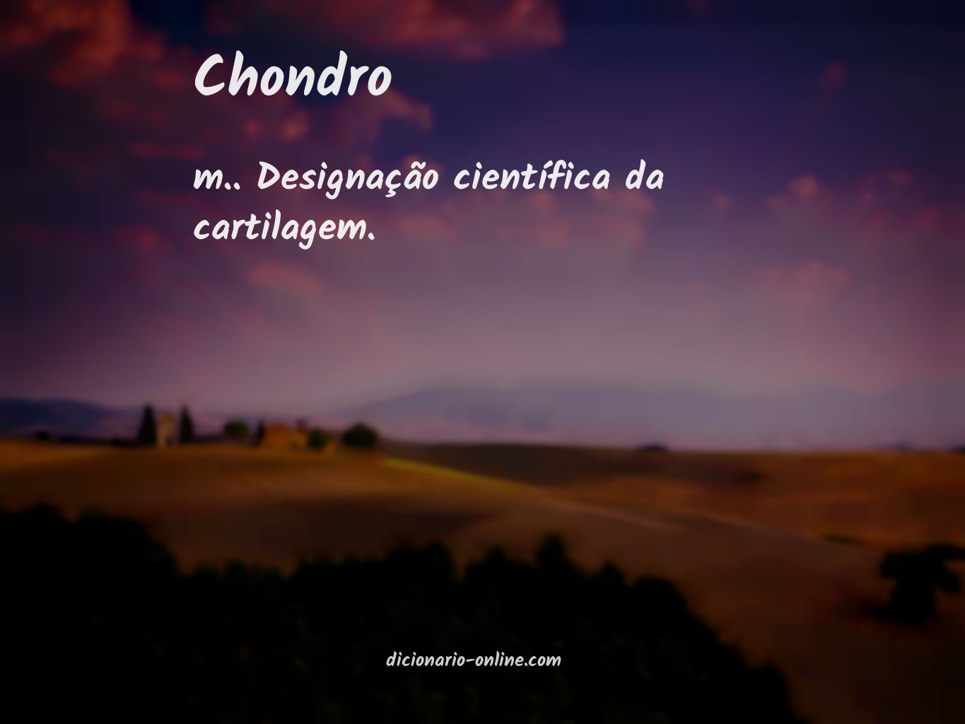 Significado de chondro