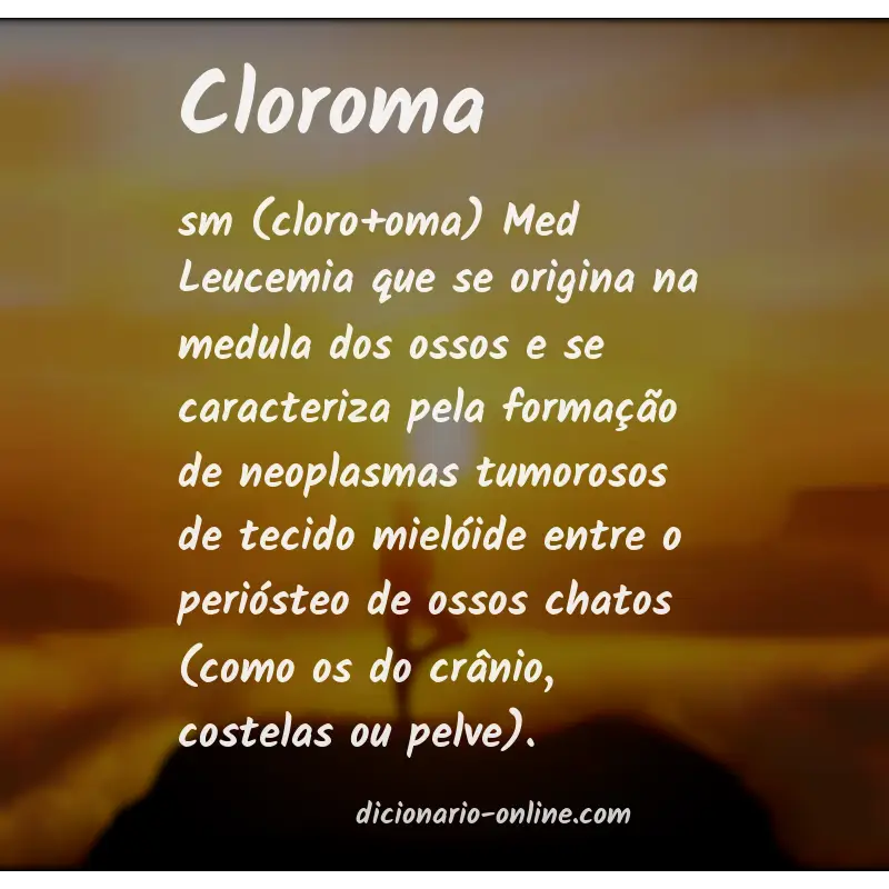 Significado de cloroma