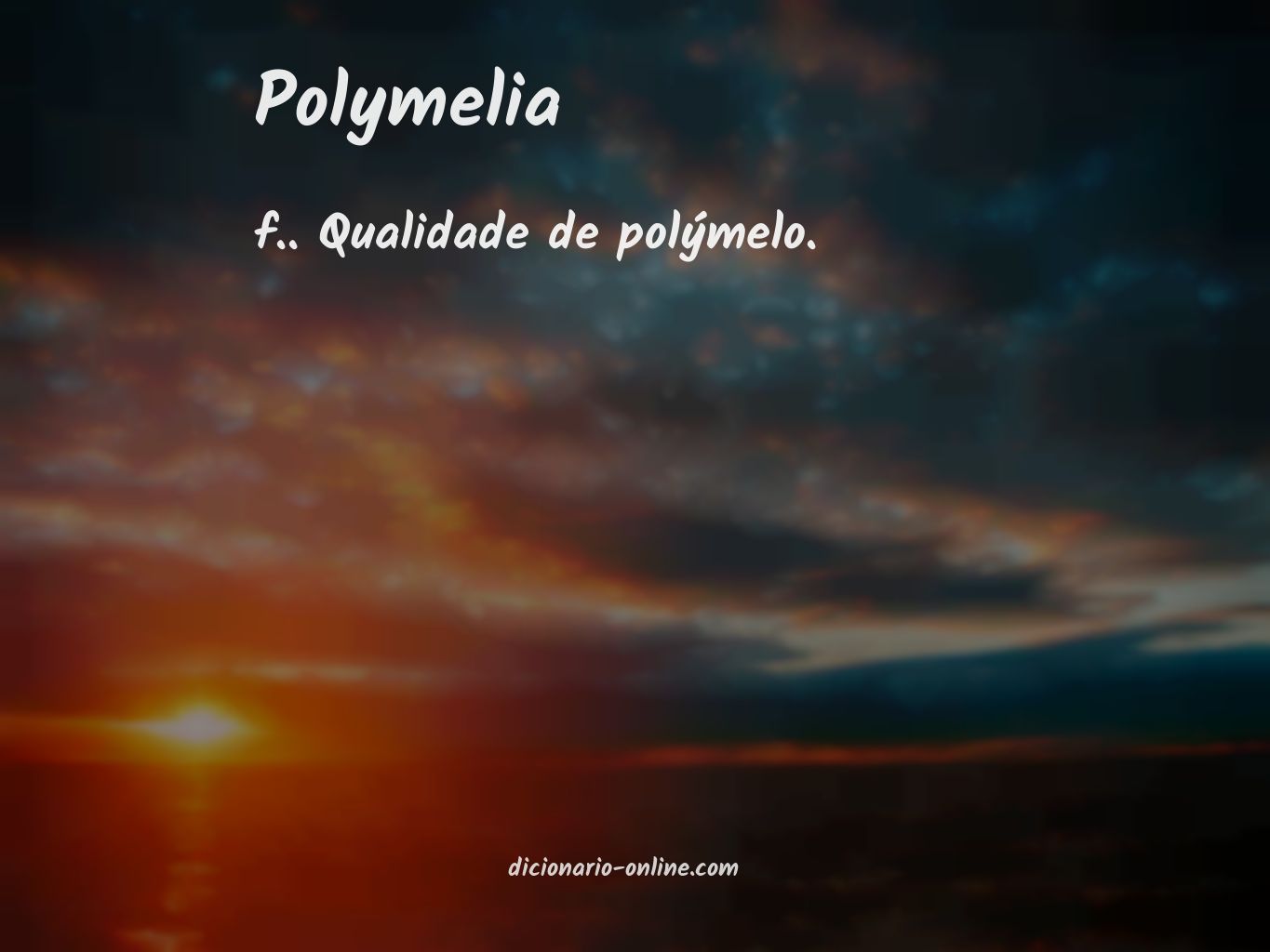 Significado de polymelia