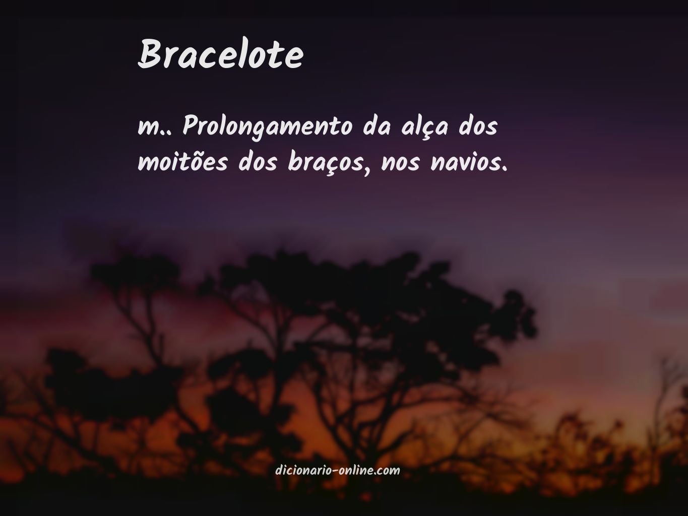 Significado de bracelote