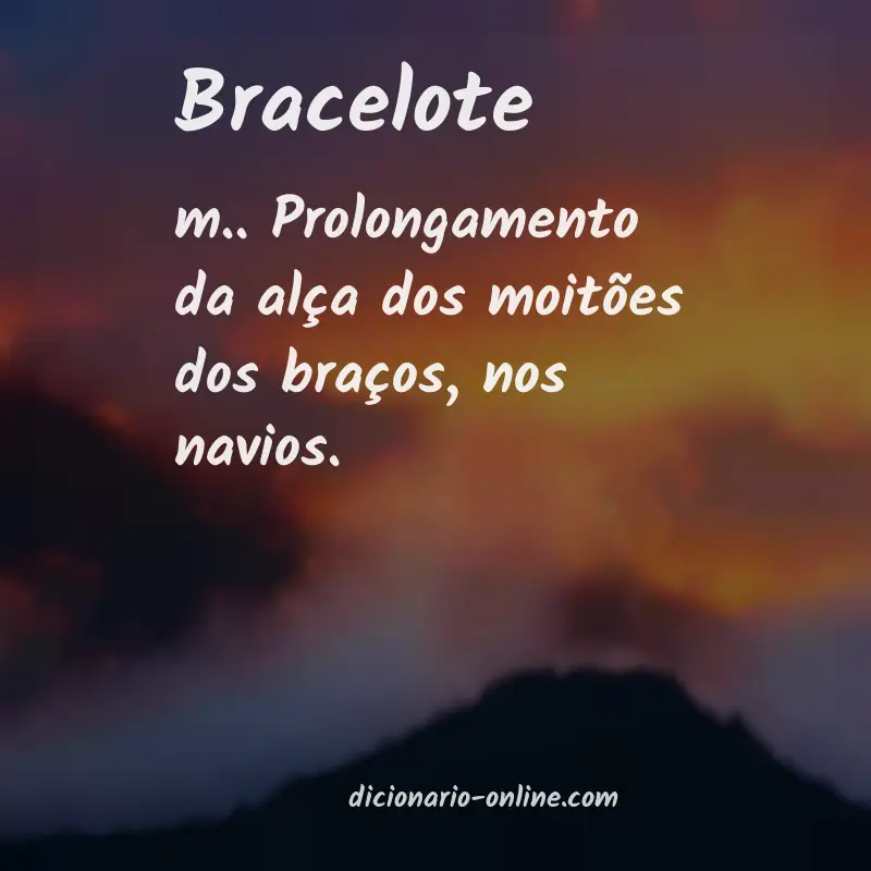 Significado de bracelote