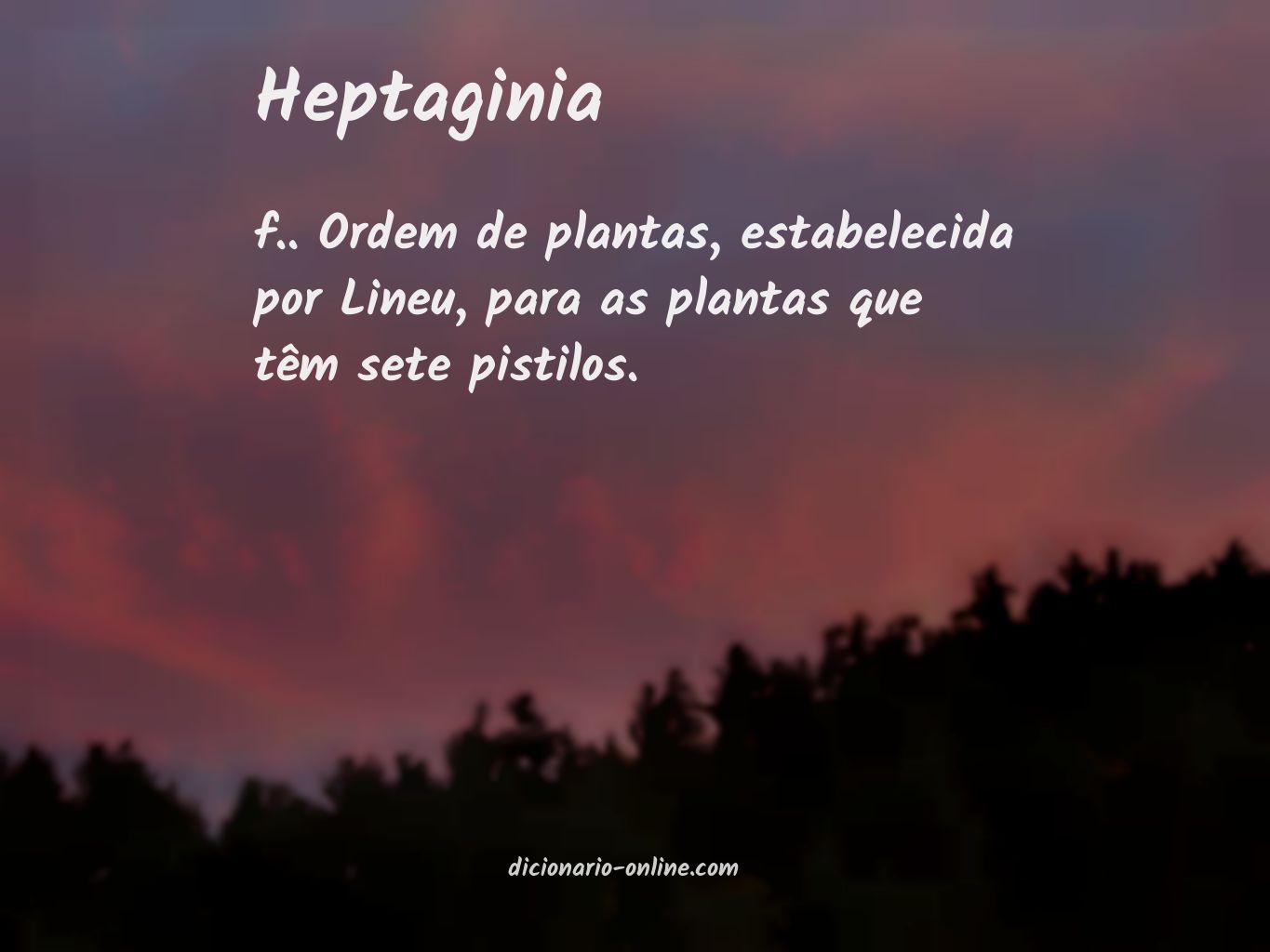 Significado de heptaginia