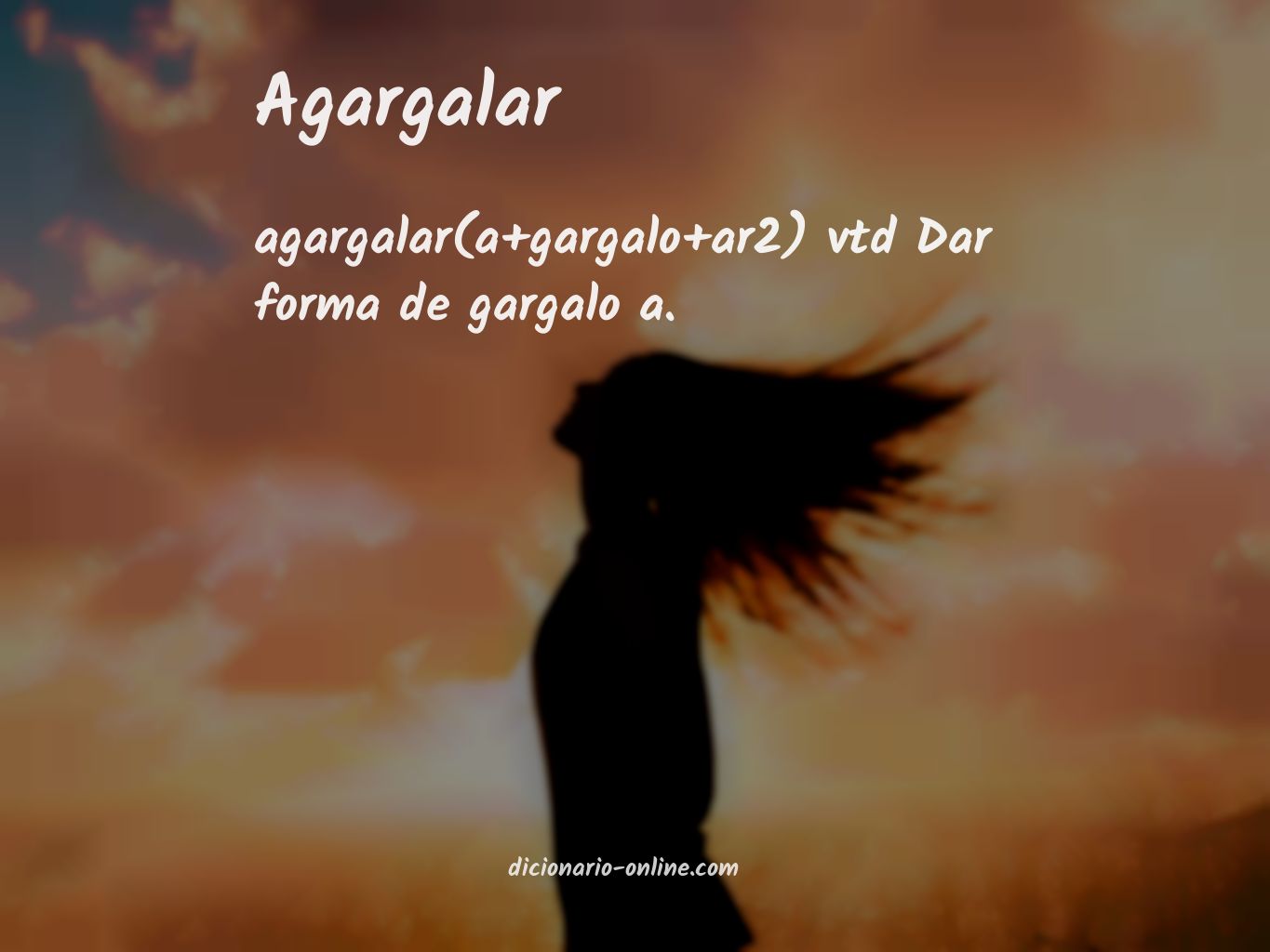 Significado de agargalar