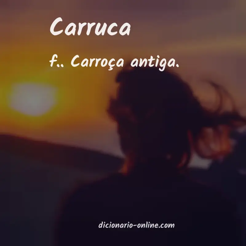 Significado de carruca