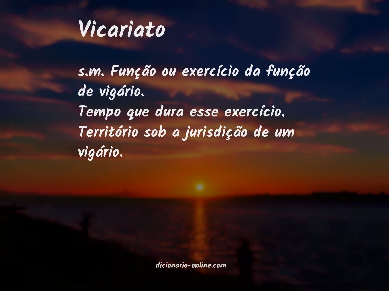 Significado de vicariato