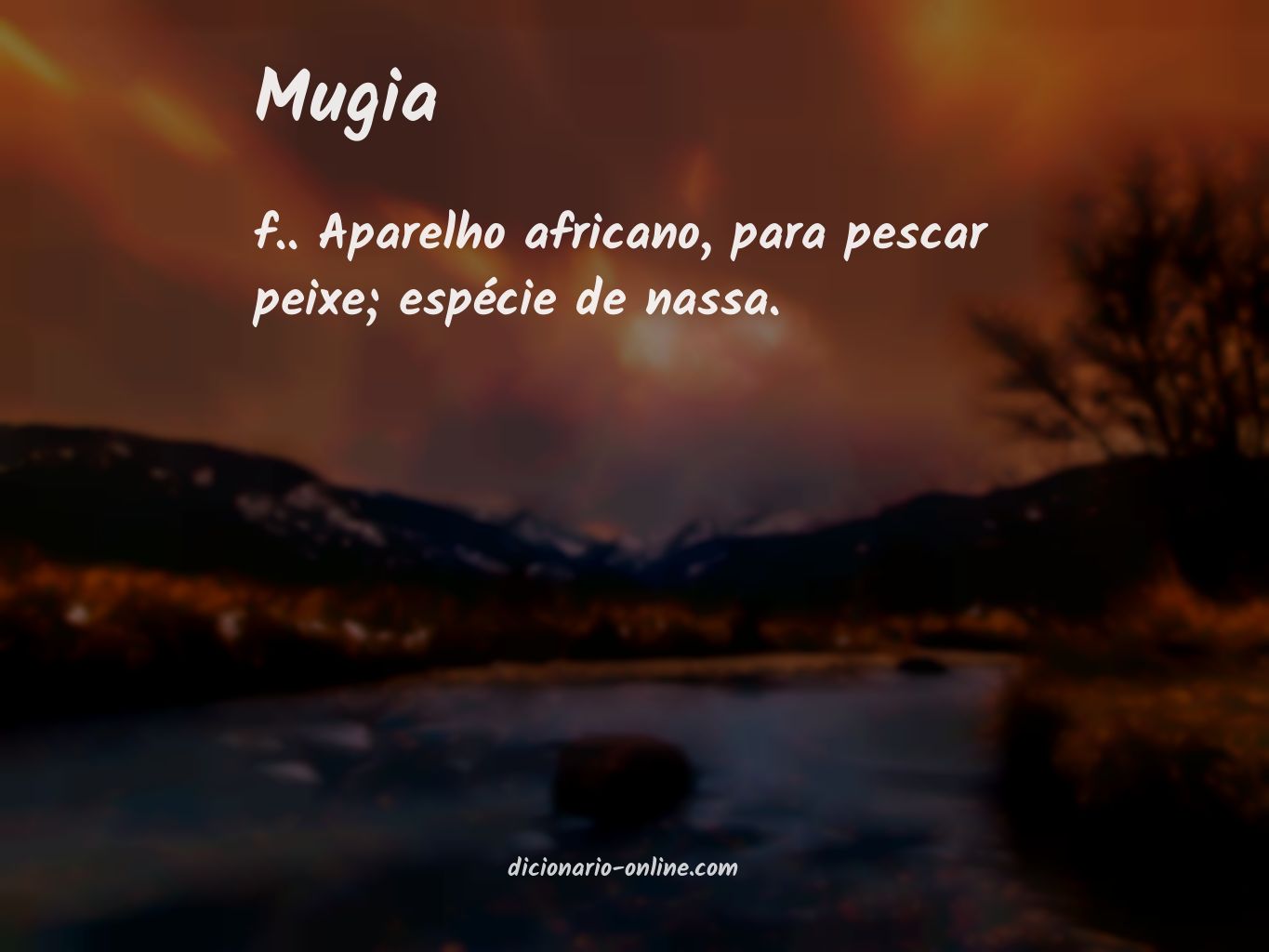 Significado de mugia