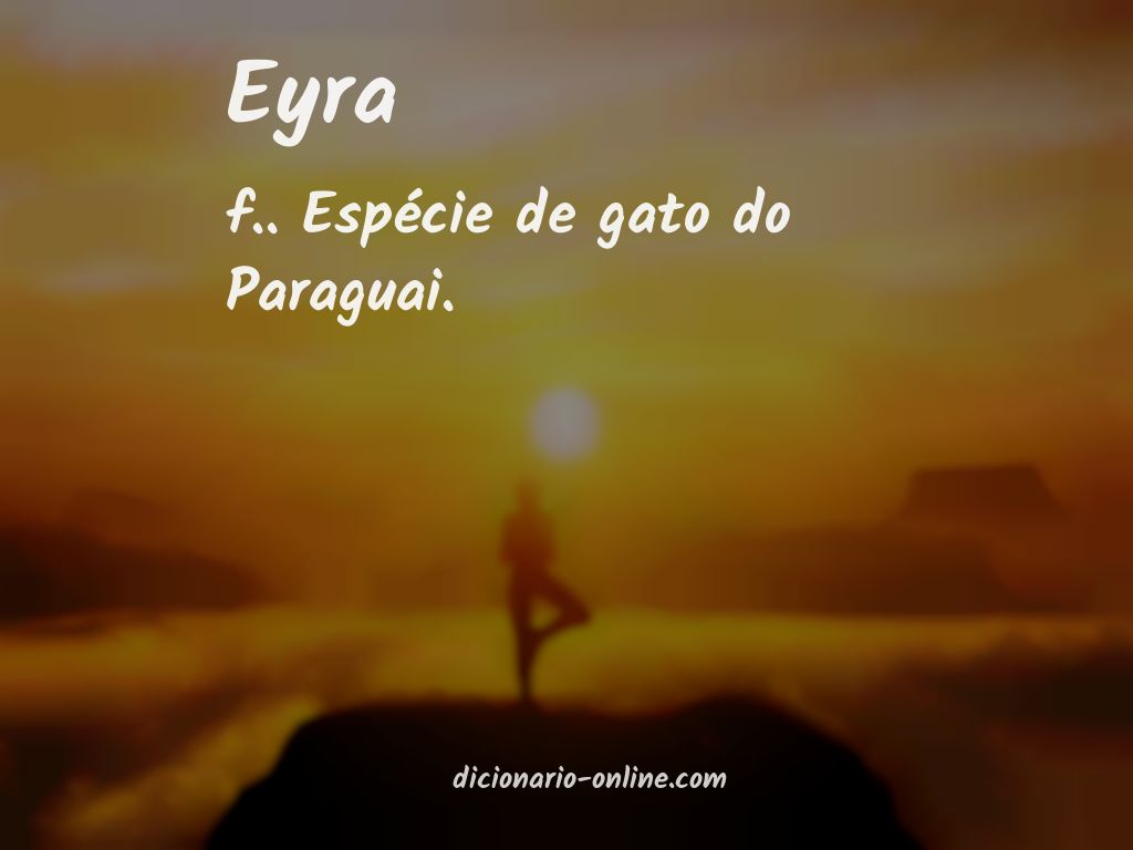 Significado de eyra