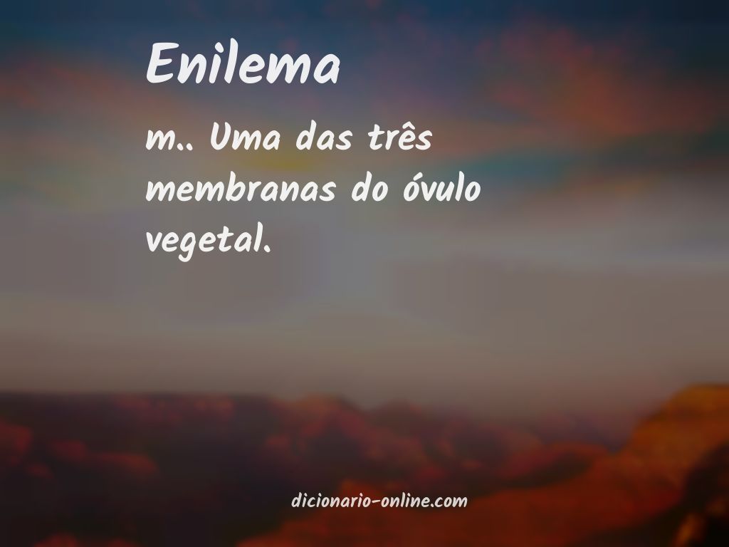 Significado de enilema