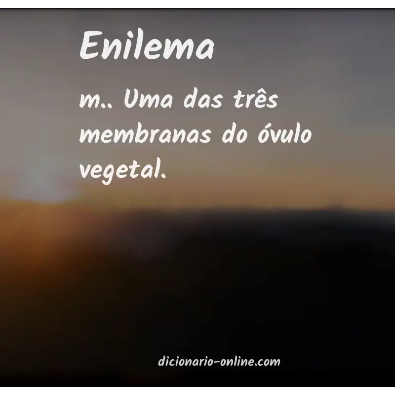 Significado de enilema