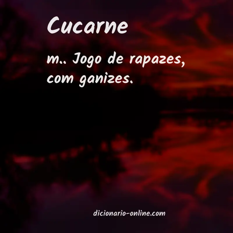 Significado de cucarne